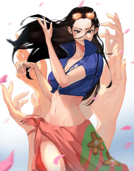 Robin OnePiece Illustration